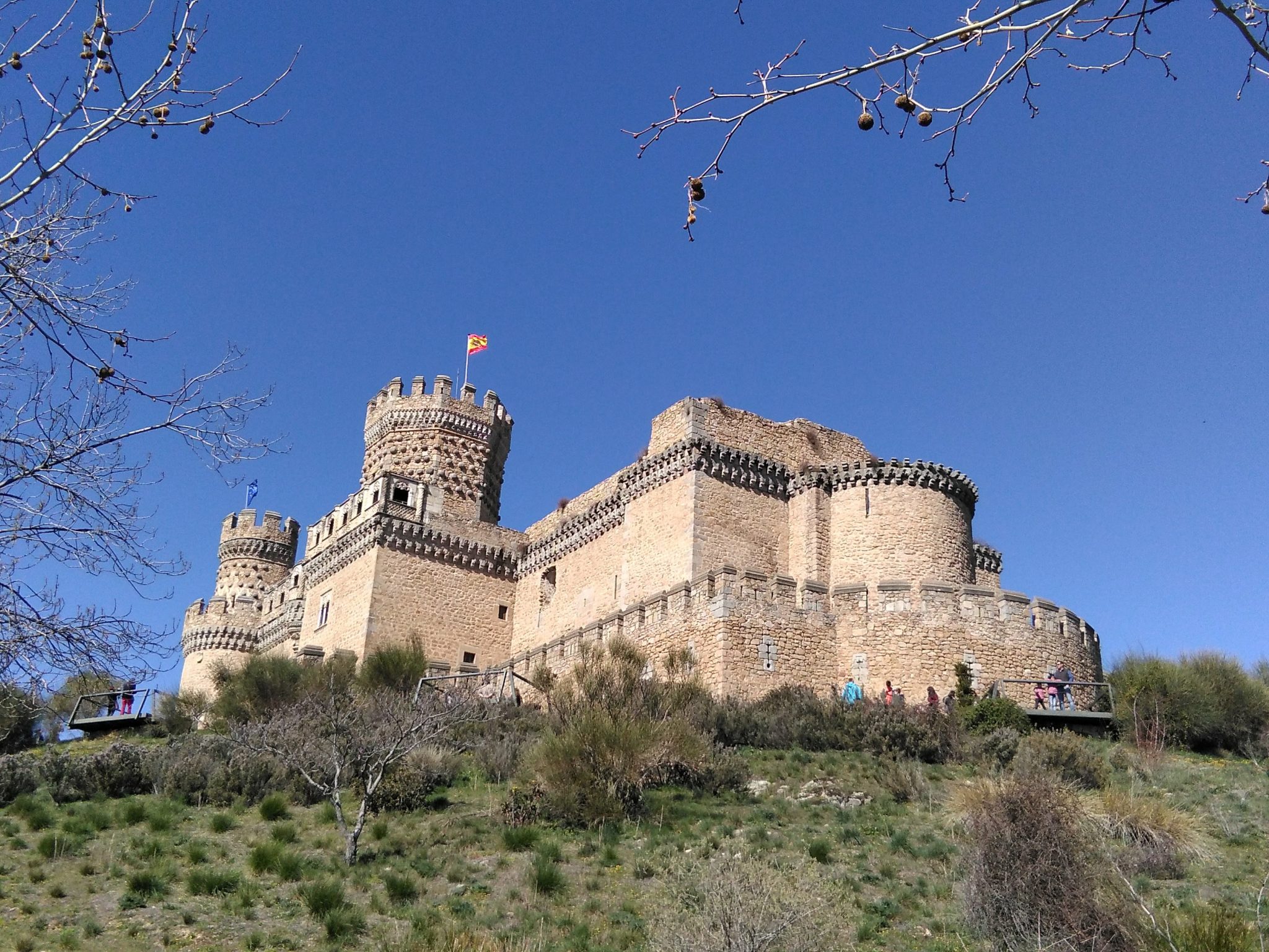 Visita Al Castillo De Manzanares El Real Pequeños Planes